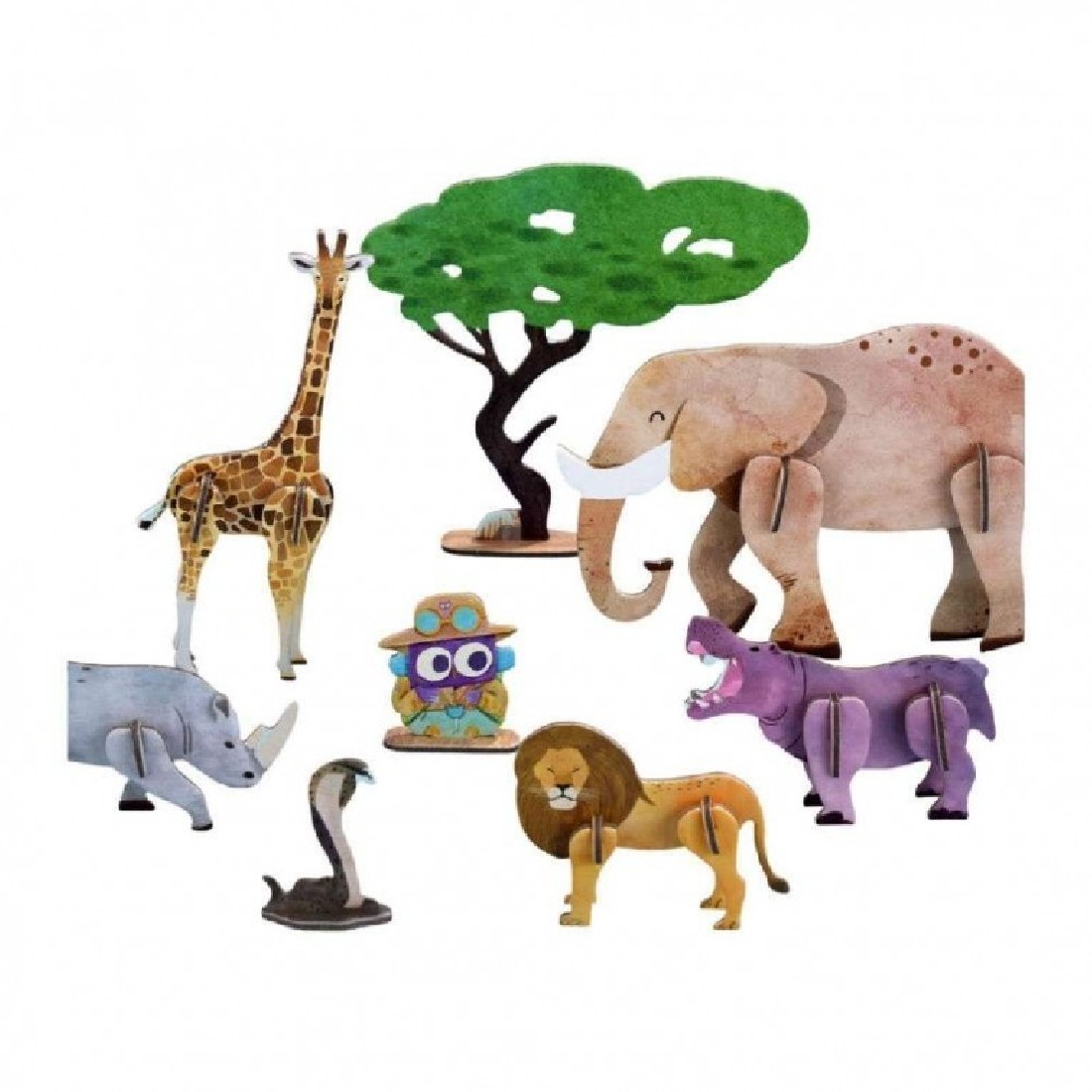 Μαγνητικό Puzzle All About Animals 00110 Mier Edu