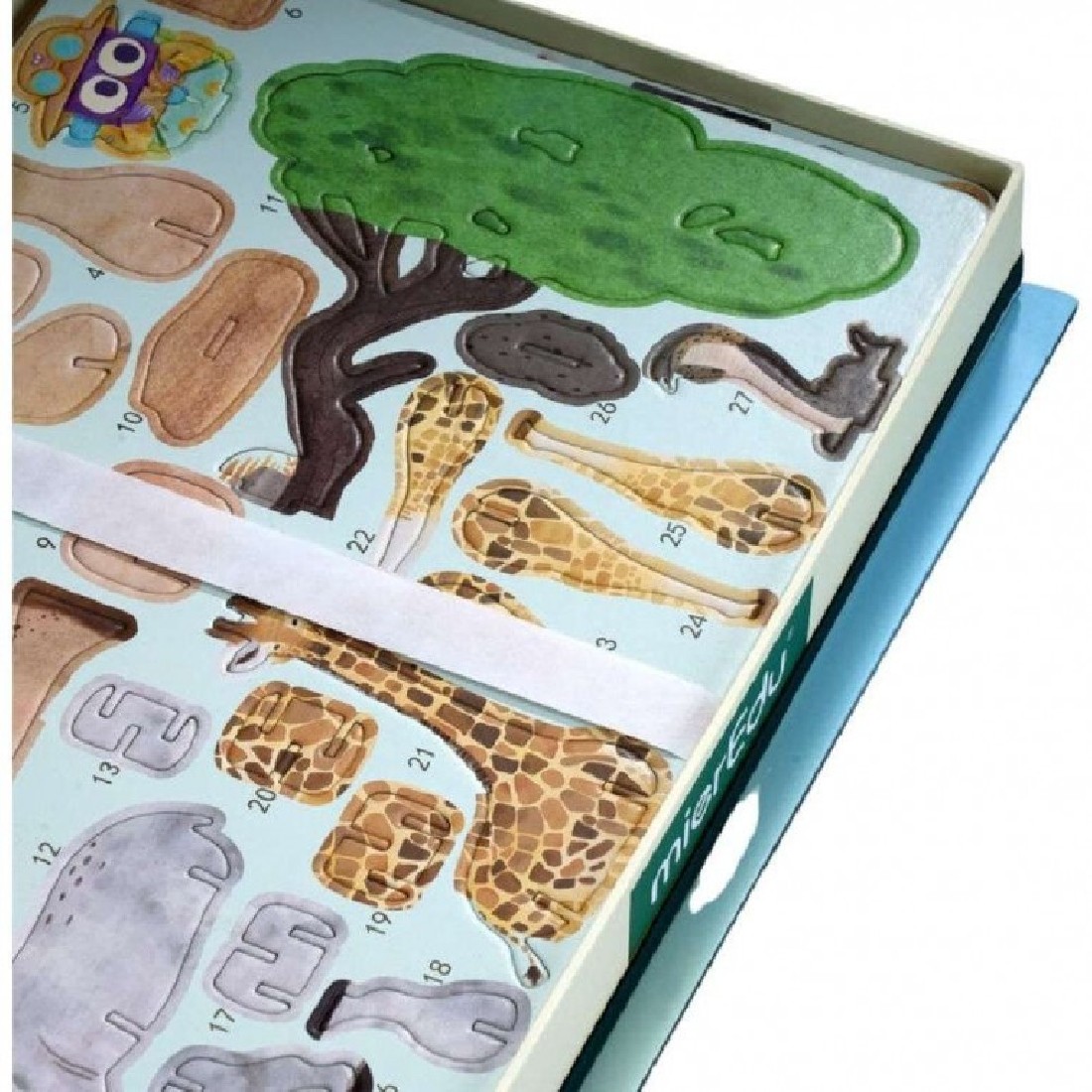 Μαγνητικό Puzzle All About Animals 00110 Mier Edu