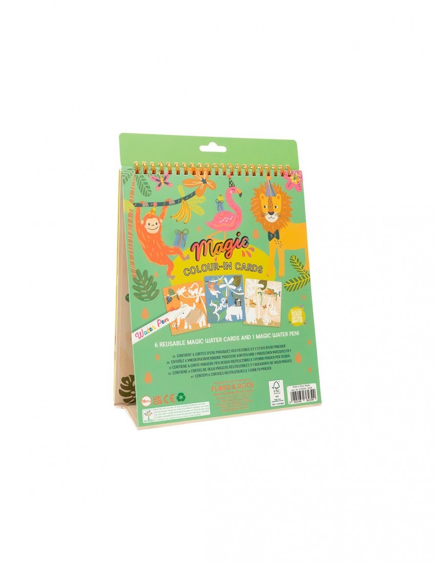 Κάρτες νερού σπιράλ ΠΑΡΤΥ ΣΤΗ ΖΟΥΓΚΛΑ  51P6239 Floss&Rock