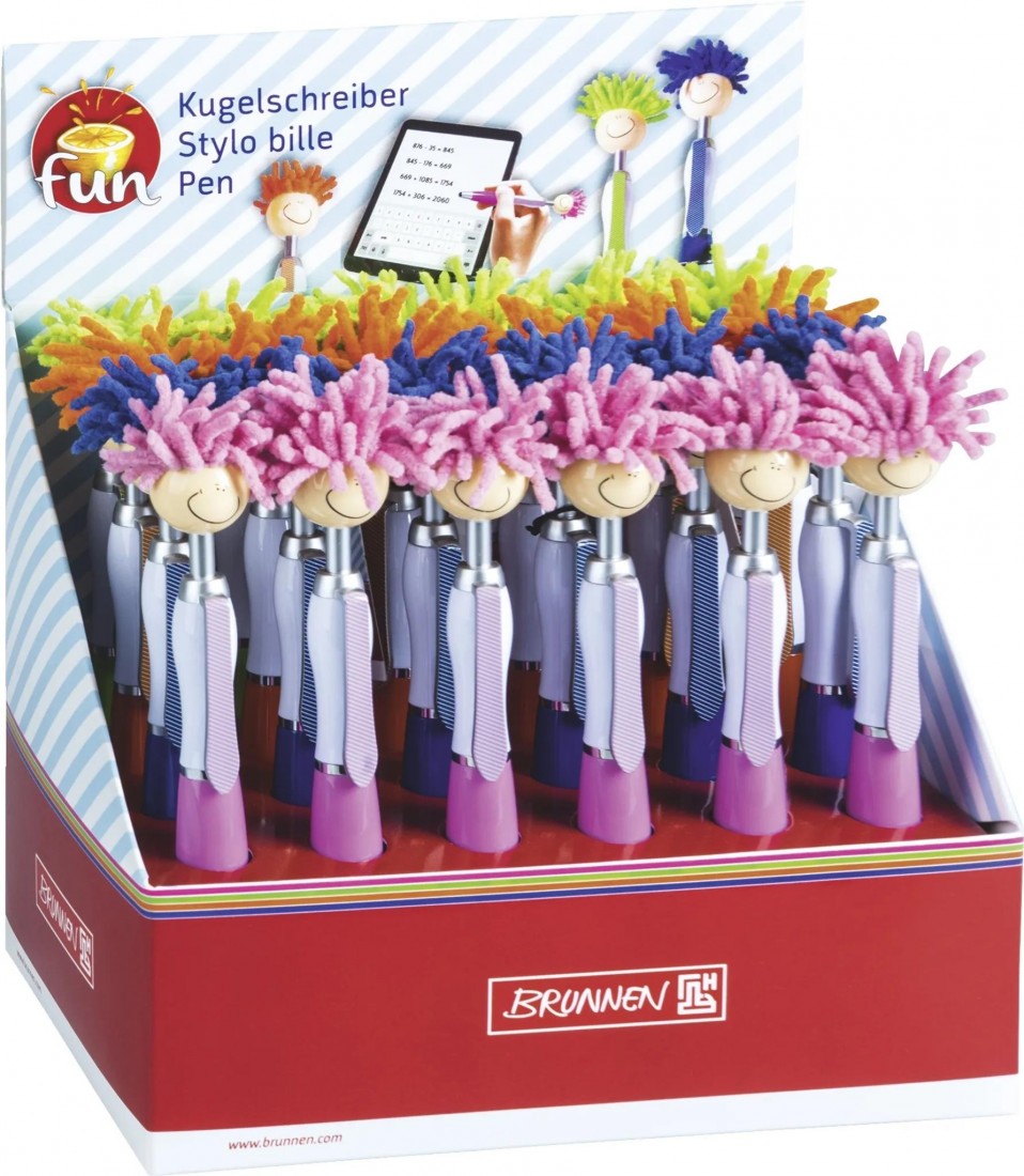 Στυλό Ανθρωπάκι Με Ακιδα Οθόνης Touch Screen 2727323-02 Brunnen