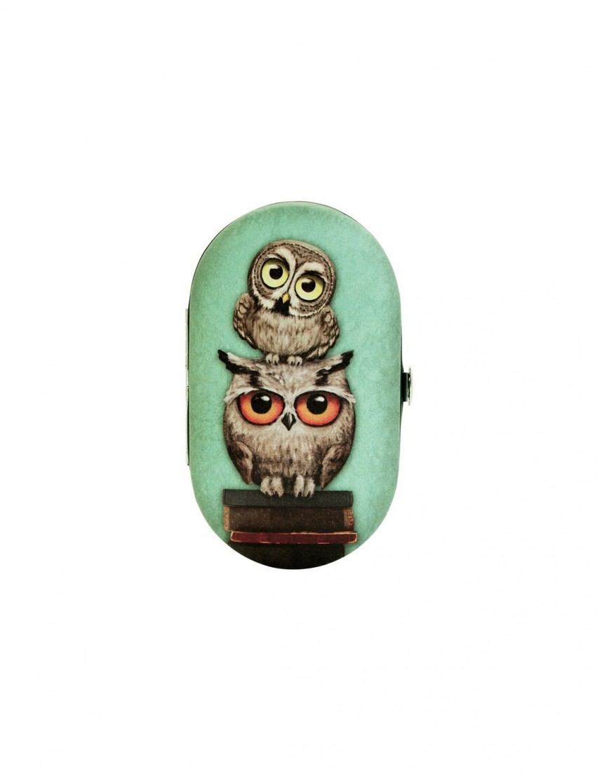 Book Owls Manicure Set - 424EC03 Santoro