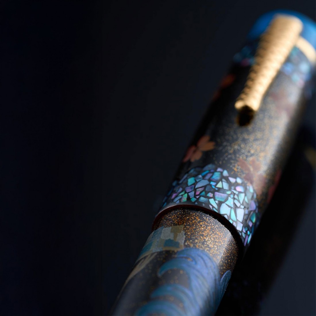 Nino Marino Signature Parthenope Maki-e The Song of Two Seas Fountain pen