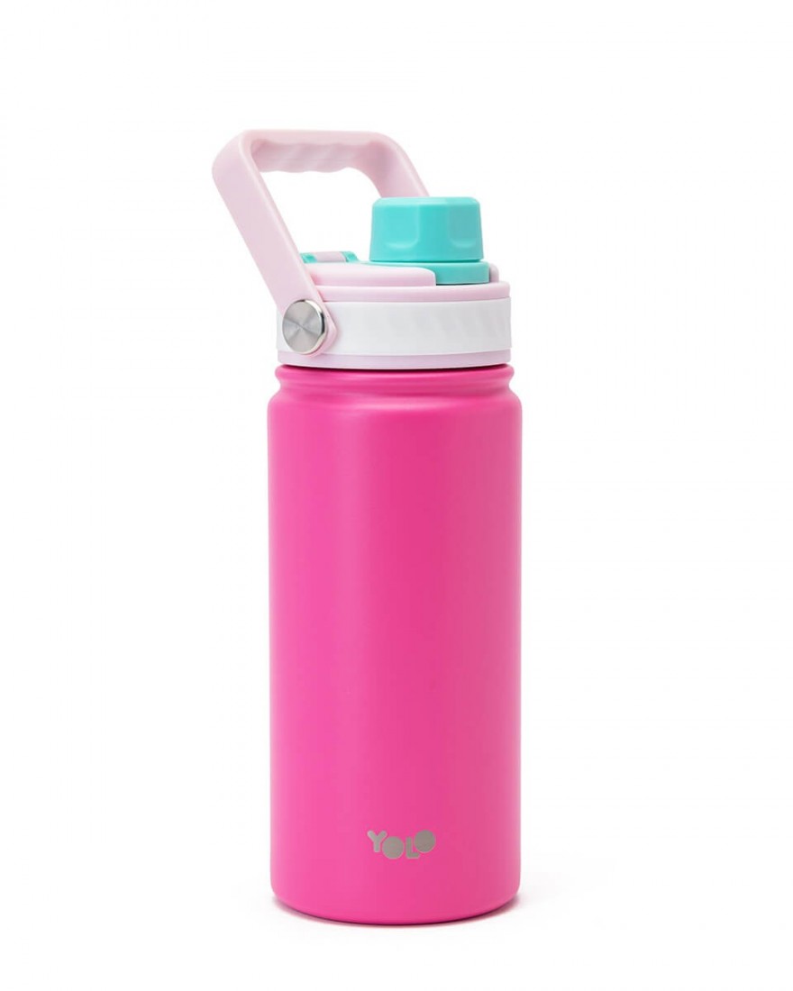 Παγούρι μεταλλικό θερμός 500ML – Pink 90537 YOLO