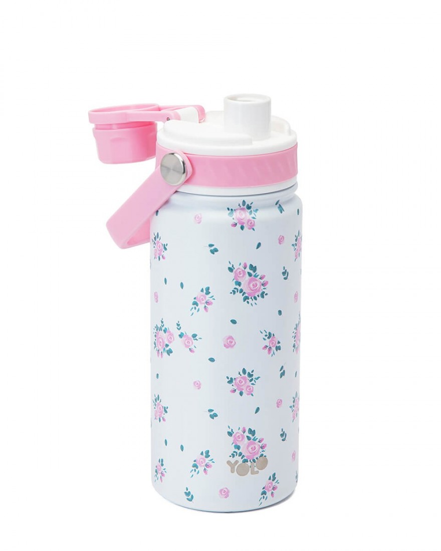 Παγούρι μεταλλικό θερμός 500ML – Floral 90535 YOLO