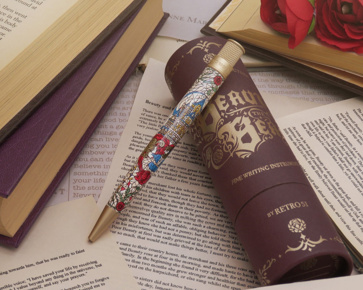 Retro 51 Beauty and The Beast - Tornado Rollerball VRR-2537