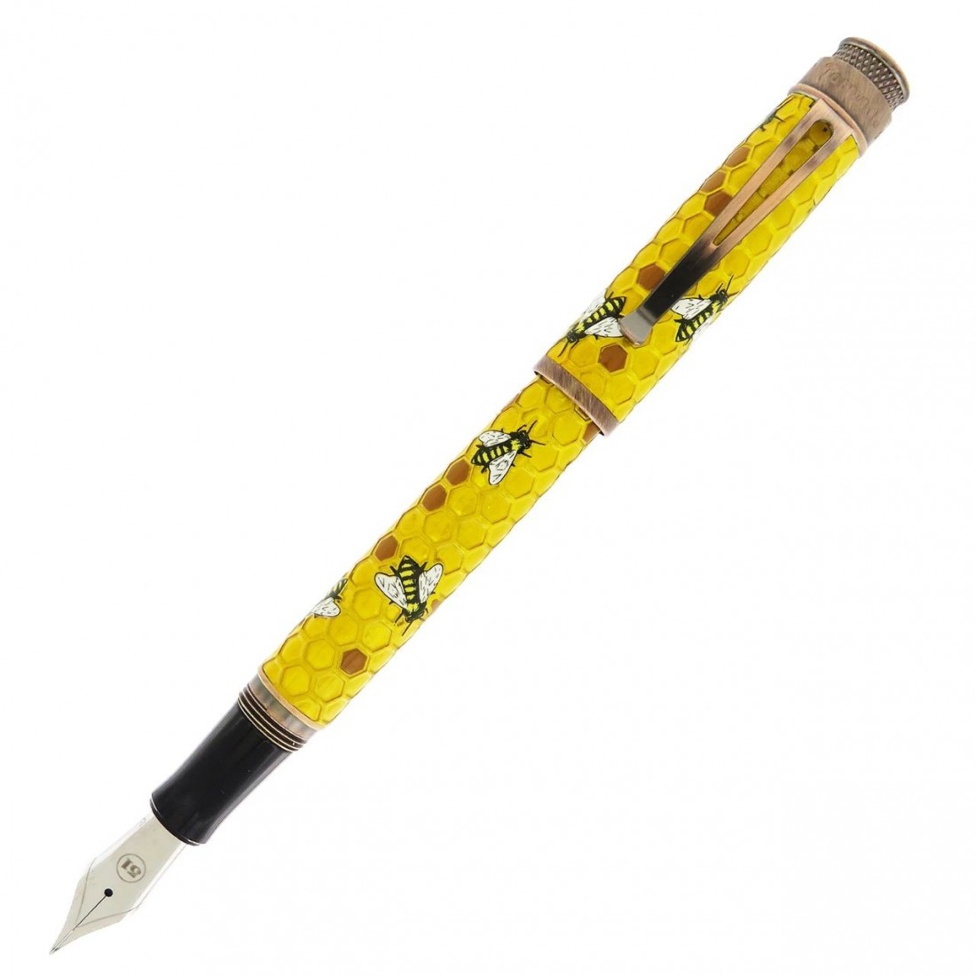 Retro 51 Tornado Rescue - Buzz Honeybee Fountain Pen VRF-1839