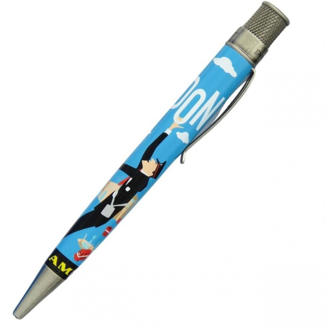 Retro 51 Tornado Rollerball Pen - Pan Am - London Poster Rollerball