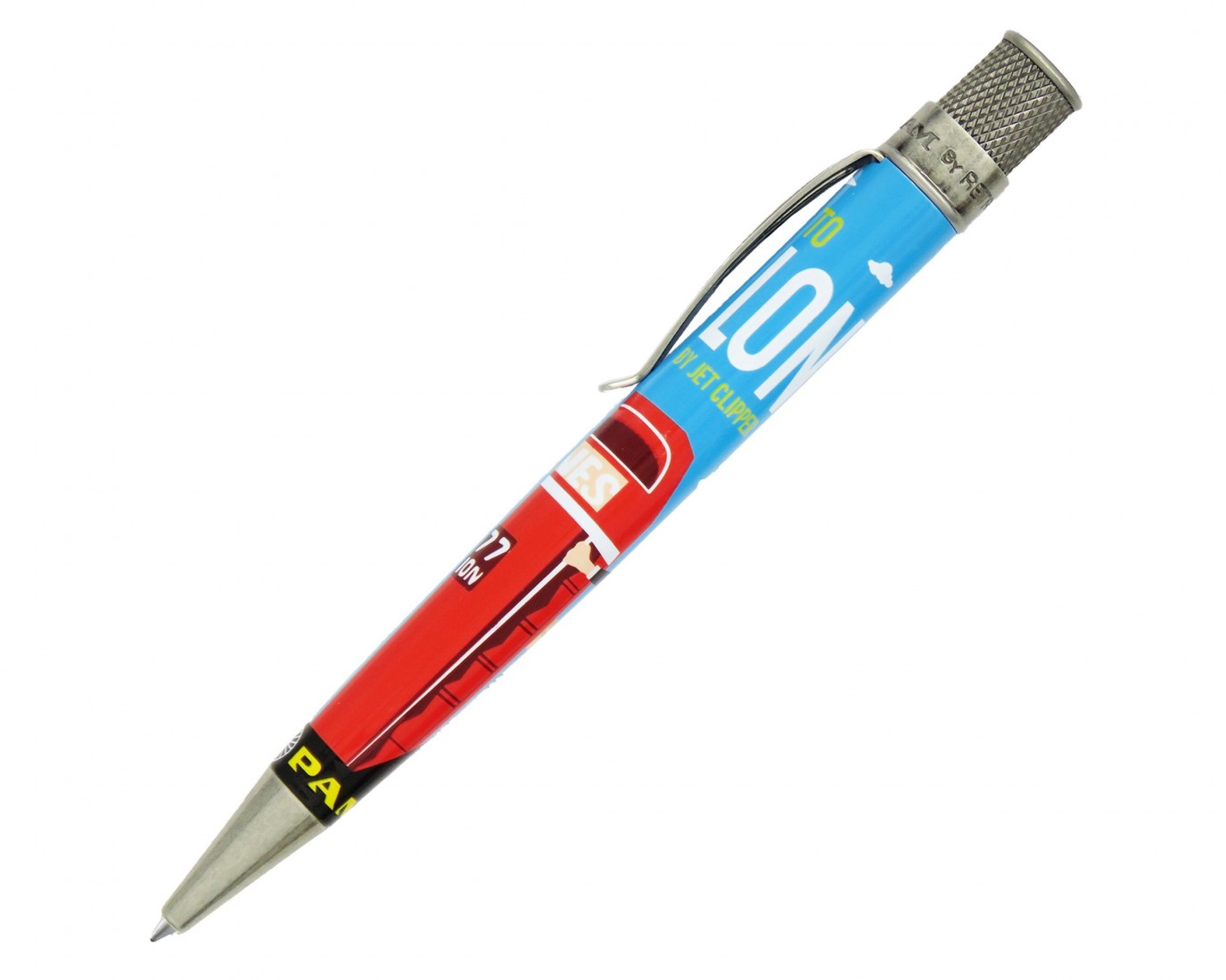 Retro 51 Tornado Rollerball Pen - Pan Am - London Poster Rollerball