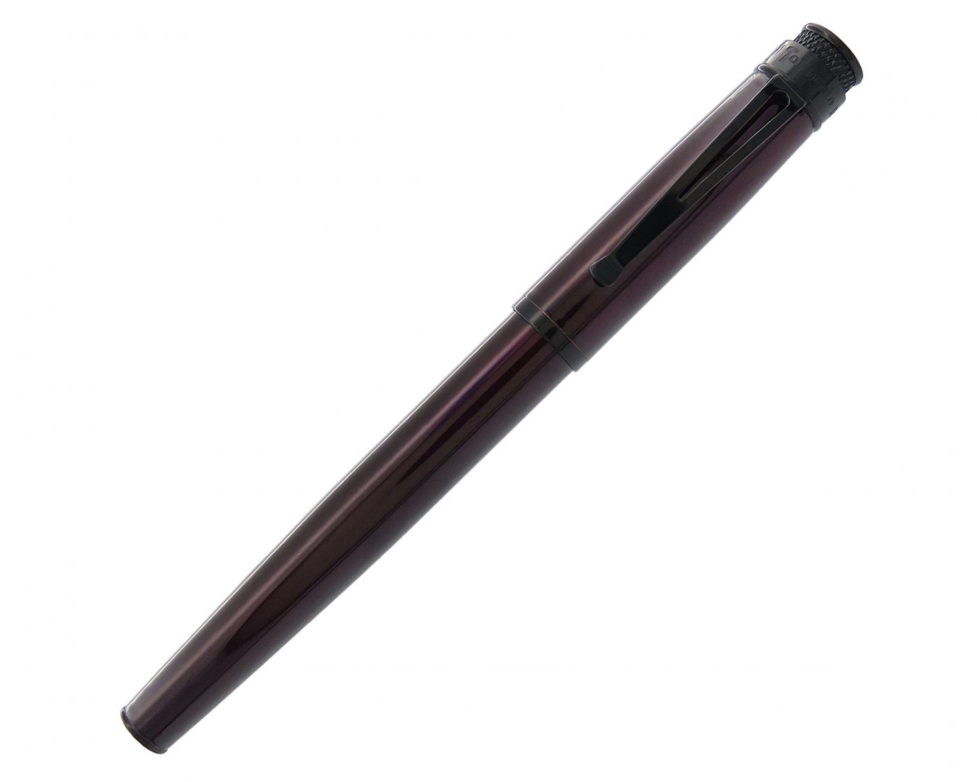 Retro 51 Tornado Stealth - Black Cherry Fountain Pen VRF-S2416