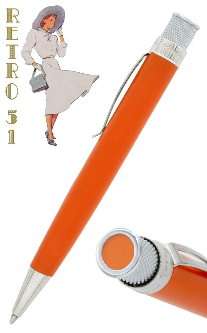 Retro 51 Tornado Rollerball Seasonal Touch - Autumn Orange VRR-2452