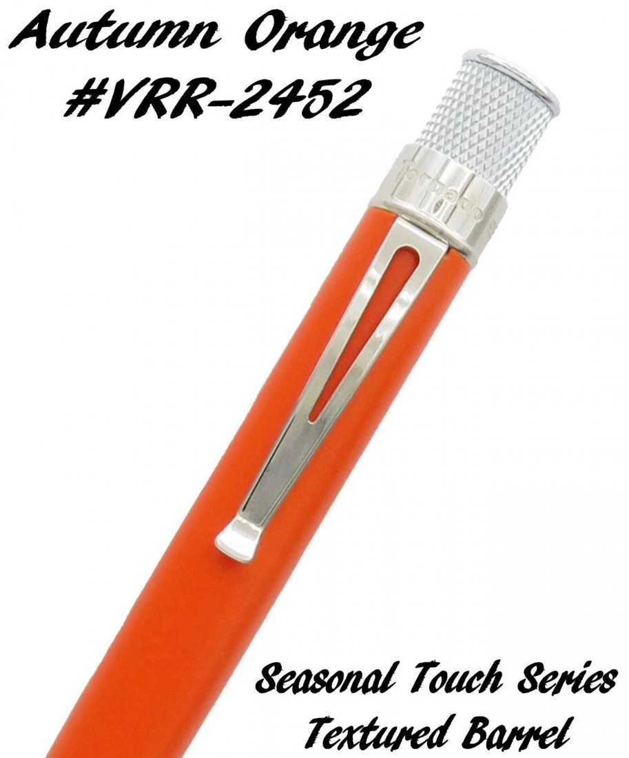 Retro 51 Tornado Rollerball Seasonal Touch - Autumn Orange VRR-2452