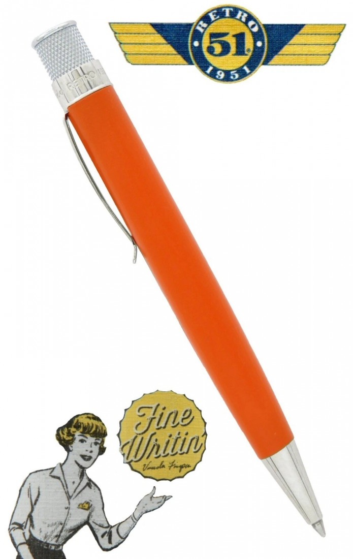 Retro 51 Tornado Rollerball Seasonal Touch - Autumn Orange VRR-2452