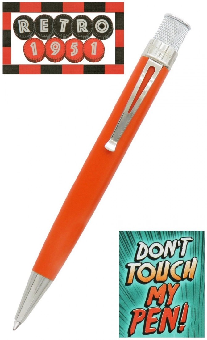 Retro 51 Tornado Rollerball Seasonal Touch - Autumn Orange VRR-2452
