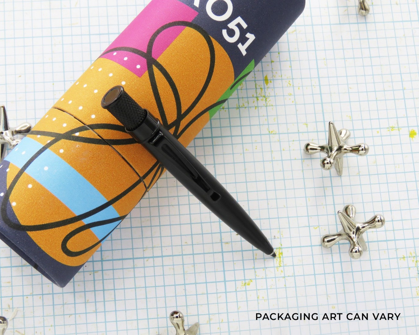 Retro 51 Tornado Elite - Stealth Black Ballpoint EBP-2401