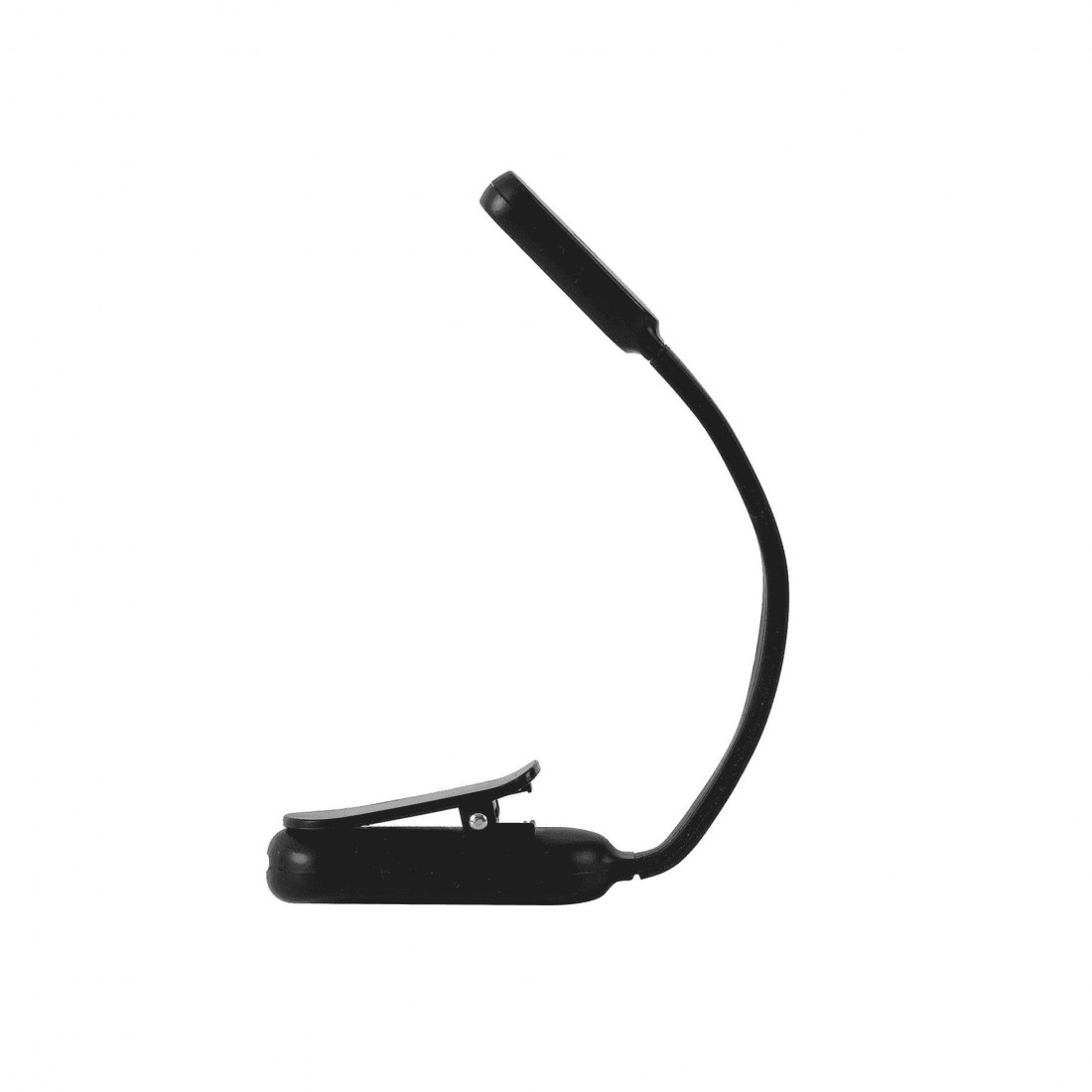 Φωτάκι Βιβλίου LED με Κλιπ Μαύρο Eπαναφορτιζόμενο XL2807 i-total