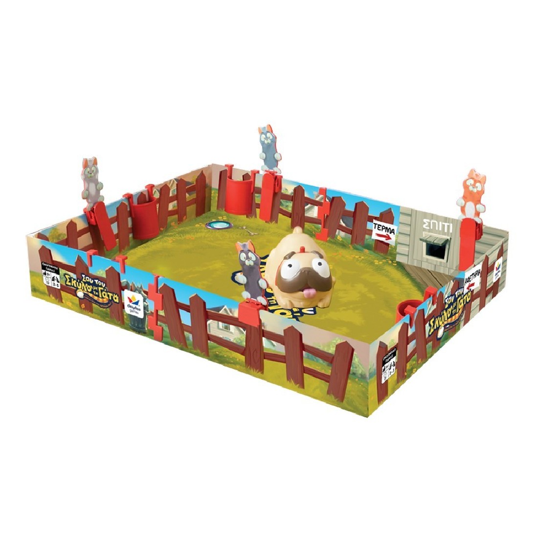 Επιτραπέζιο παιχνίδι Σαν τον Σκύλο με την Γάτα 100798 Δεσύλλας