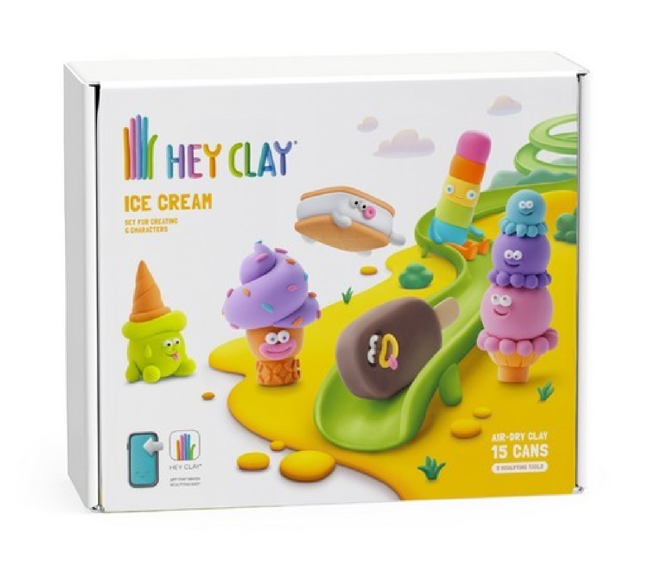 Κατασκευή με πηλό Ice Cream 15029 Hey Clay