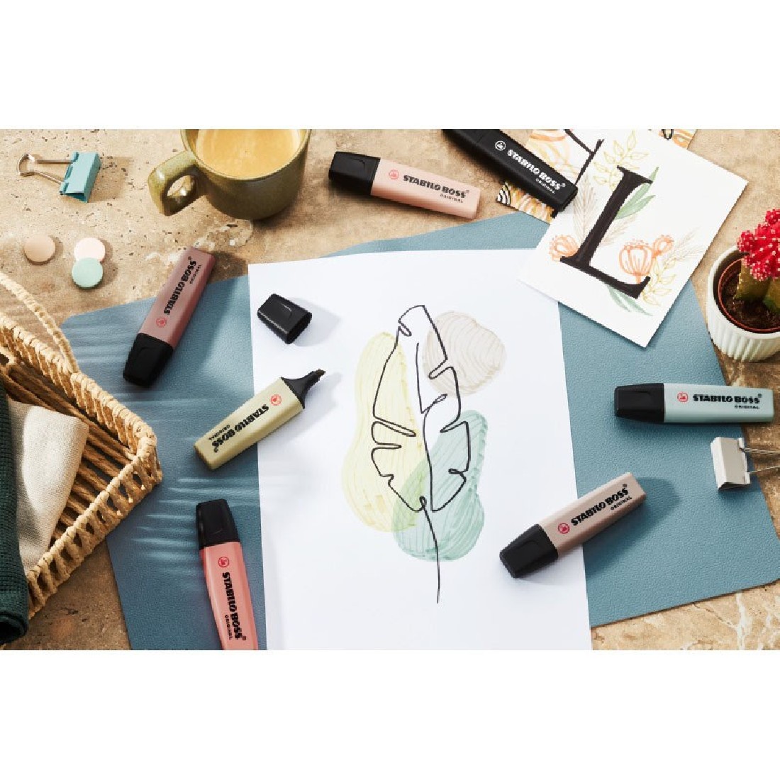 Μαρκαδόρος υπογράμμισης stabilo boss nature colors umber  70/165