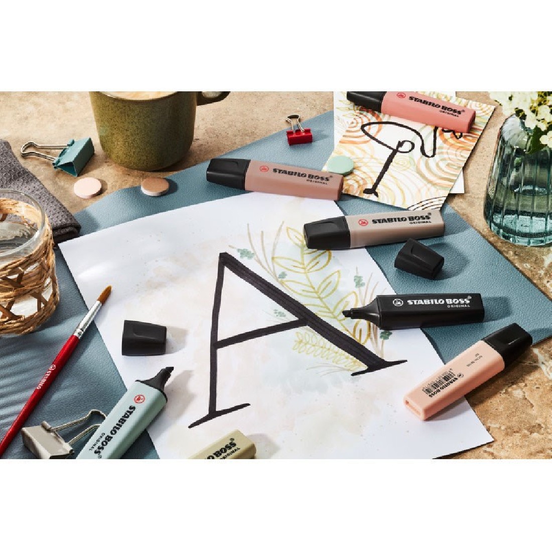 Μαρκαδόρος υπογράμμισης stabilo boss nature colors warm grey 70/193