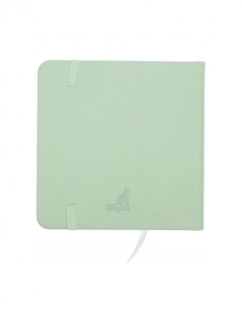 Sketchbook 12x12cm PU Hardcover - Mint (K-861204)Kangaro