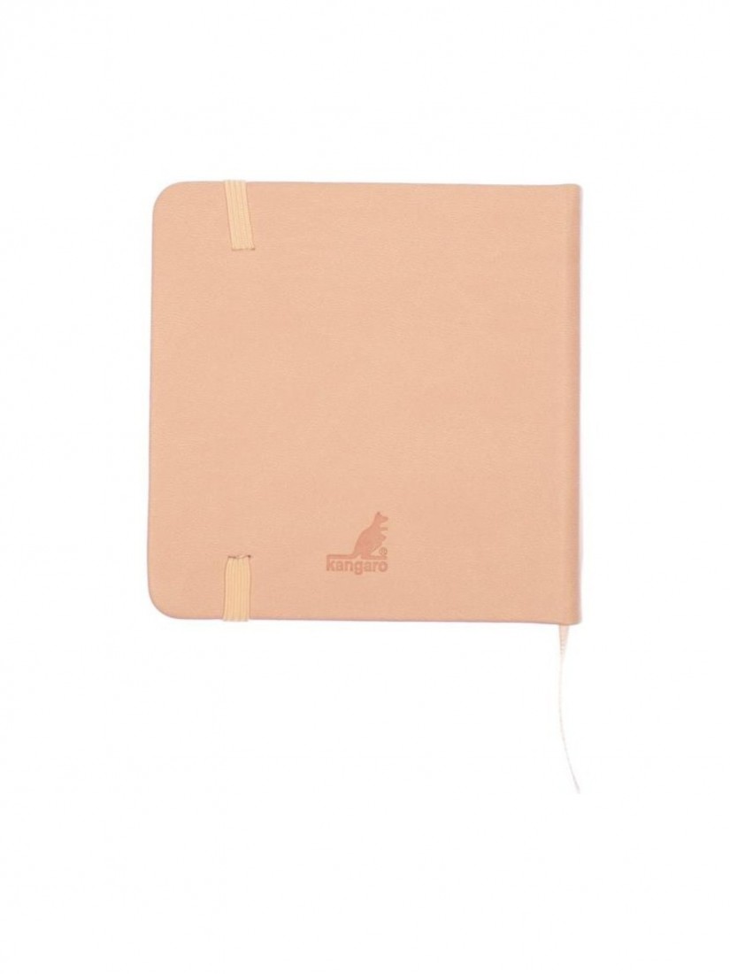 Sketchbook 12x12cm PU Hardcover - Old Pink (K-861202)Kangaro