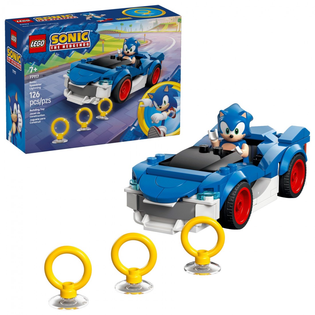 Sonic: Speedster Lightning 77117 LEGO® Sonic the Hedgehog™