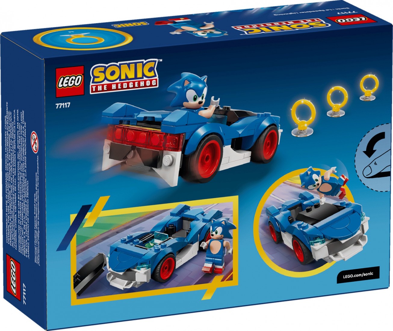 Sonic: Speedster Lightning 77117 LEGO® Sonic the Hedgehog™