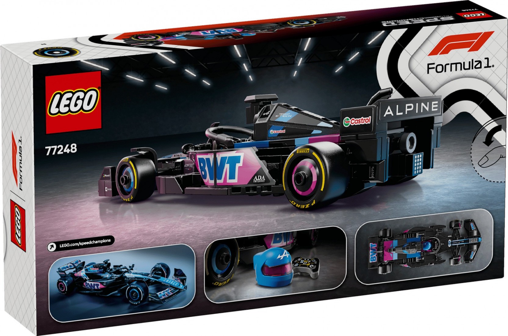 BWT Alpine F1® Team A524 Race Car 77248 Lego Speed Champions