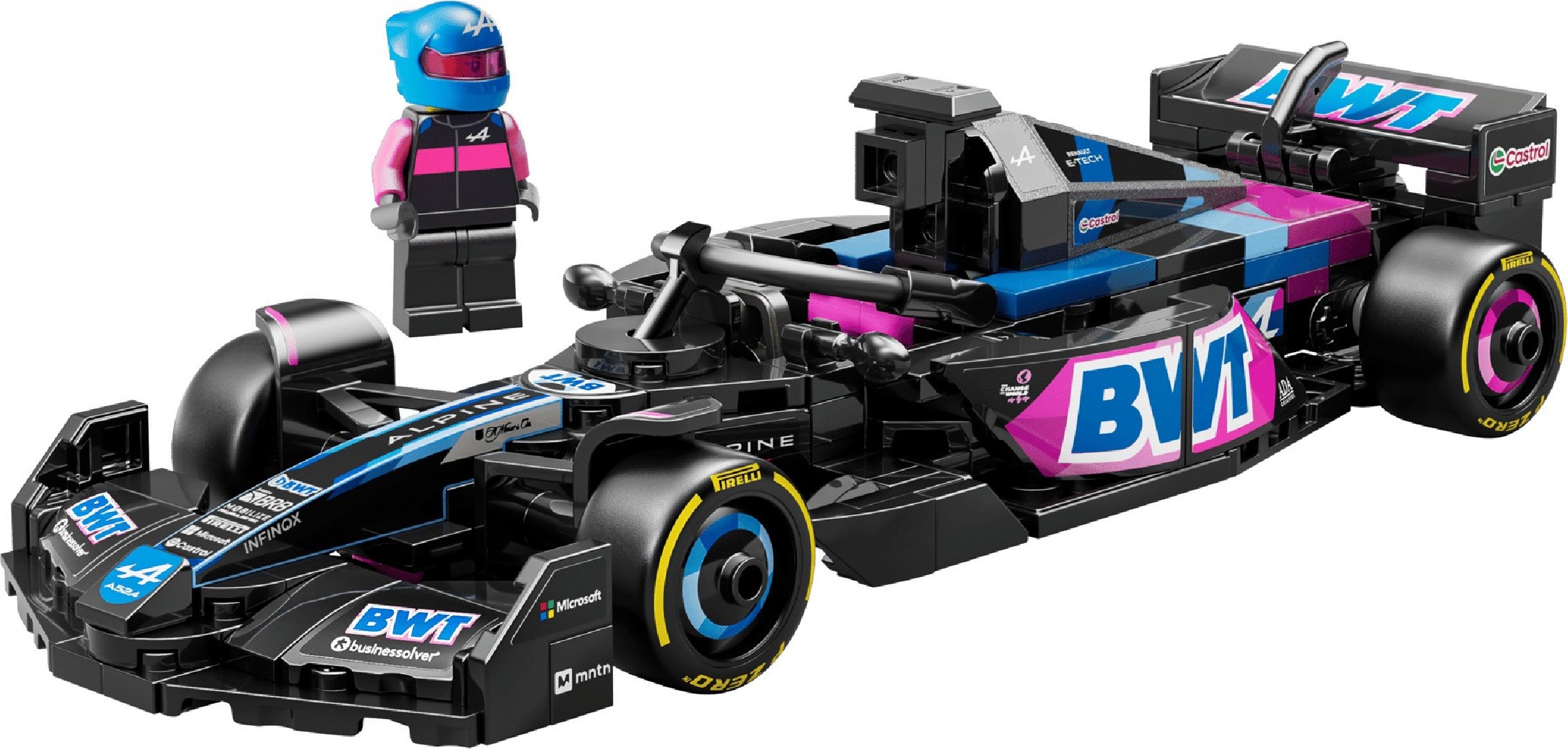 BWT Alpine F1® Team A524 Race Car 77248 Lego Speed Champions