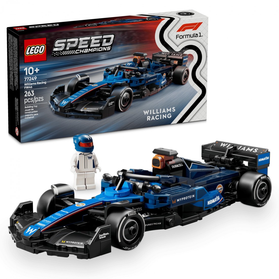 Williams Racing FW46 F1® Race Car 77249 Lego Speed Champions