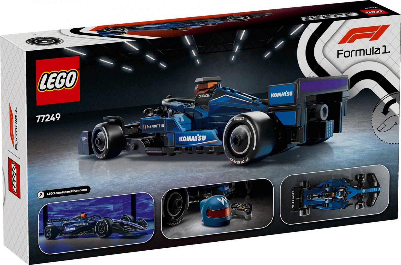 Williams Racing FW46 F1® Race Car 77249 Lego Speed Champions