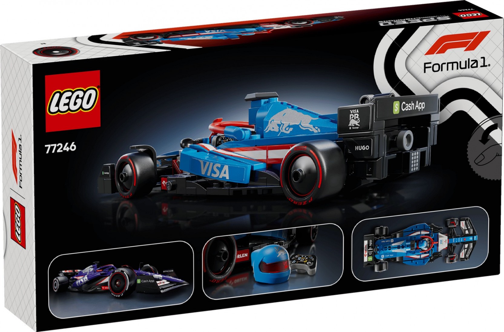 Visa Cash App RB VCARB 01 F1® Race Car 77246 Lego Speed Champions