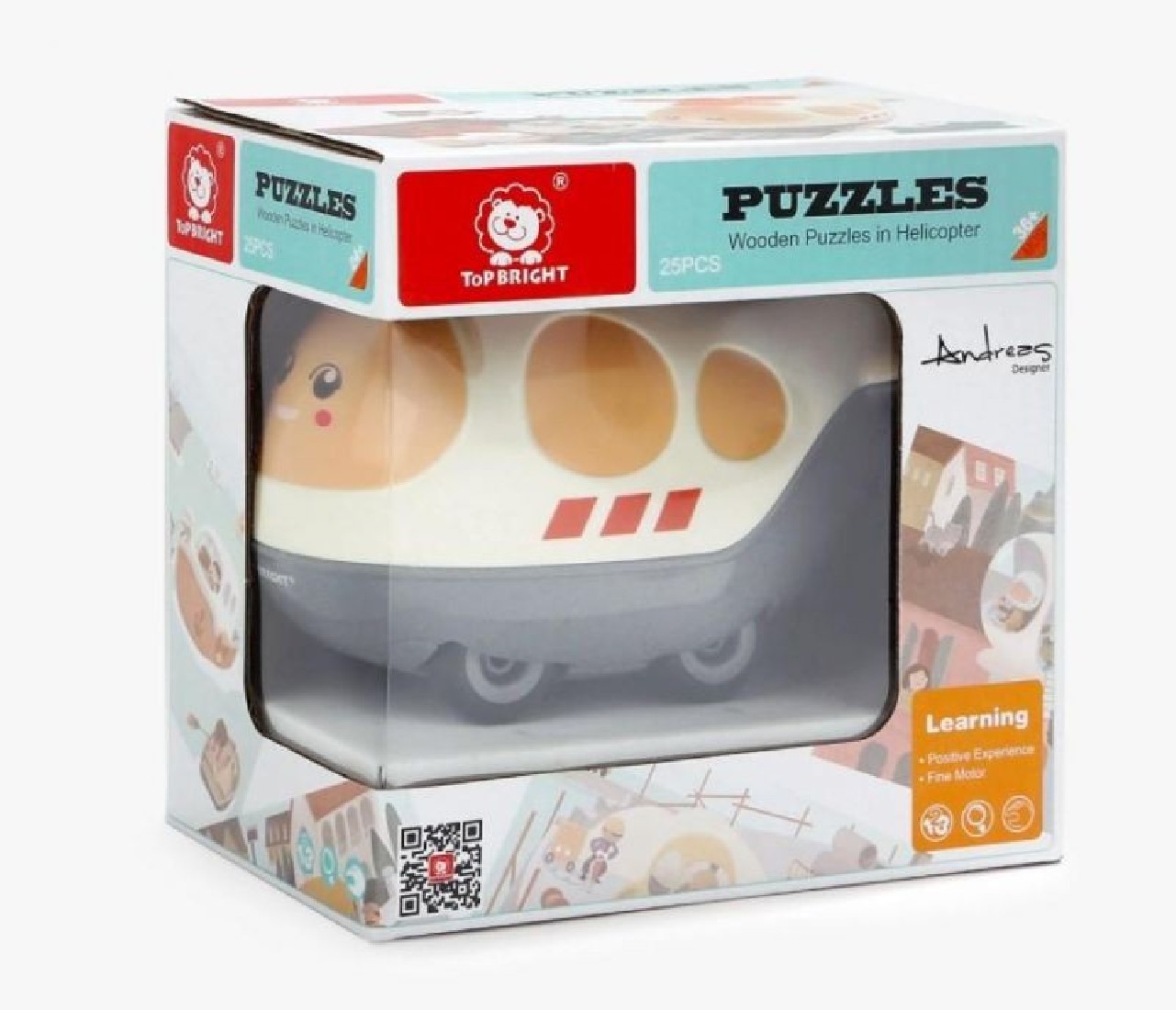 Wooden Puzzles in Helicopter 130911 Top Bright