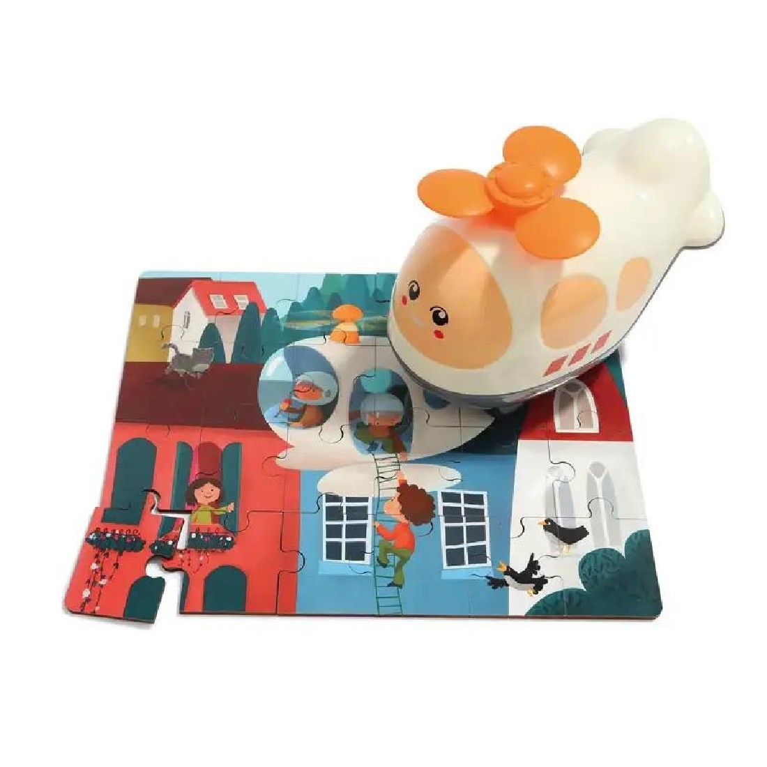 Wooden Puzzles in Helicopter 130911 Top Bright