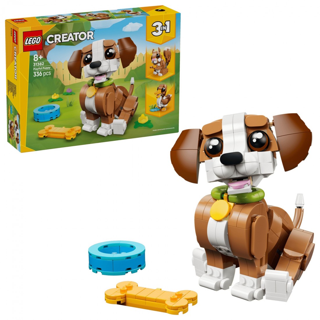 Cute Animals: Playful Puppy Dog 31382 Lego Creator