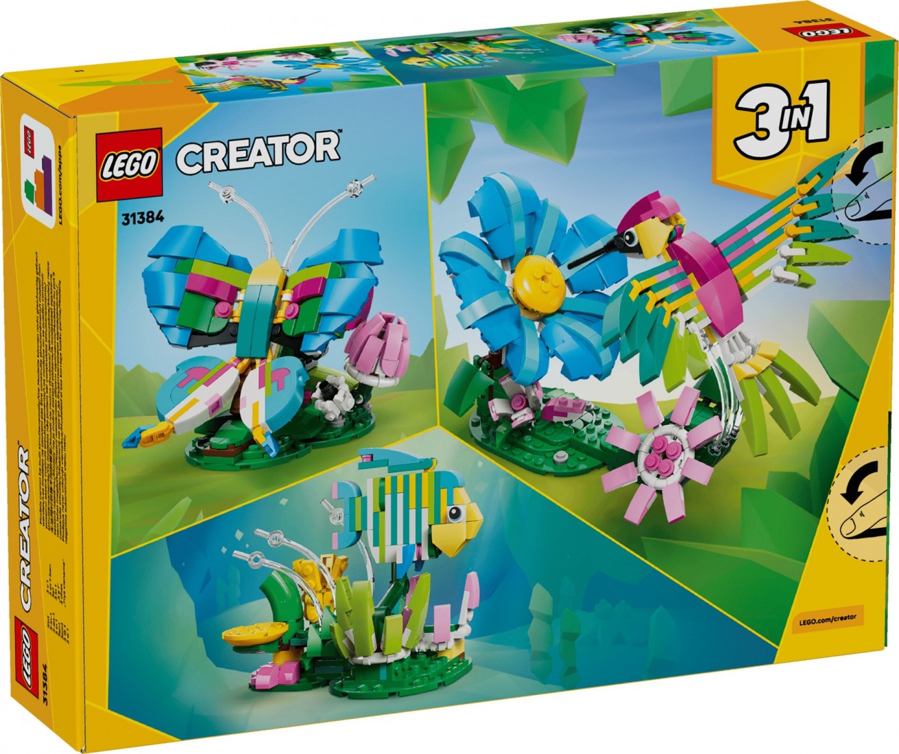 Wild Animals: Colorful Hummingbird 31384 Lego Creator 3-in-1