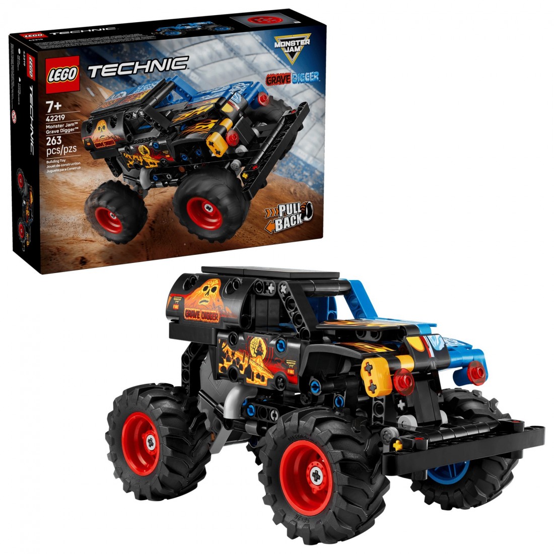 Monster Jam™ Grave Digger™ Fire and Ice 42219 Lego Technic