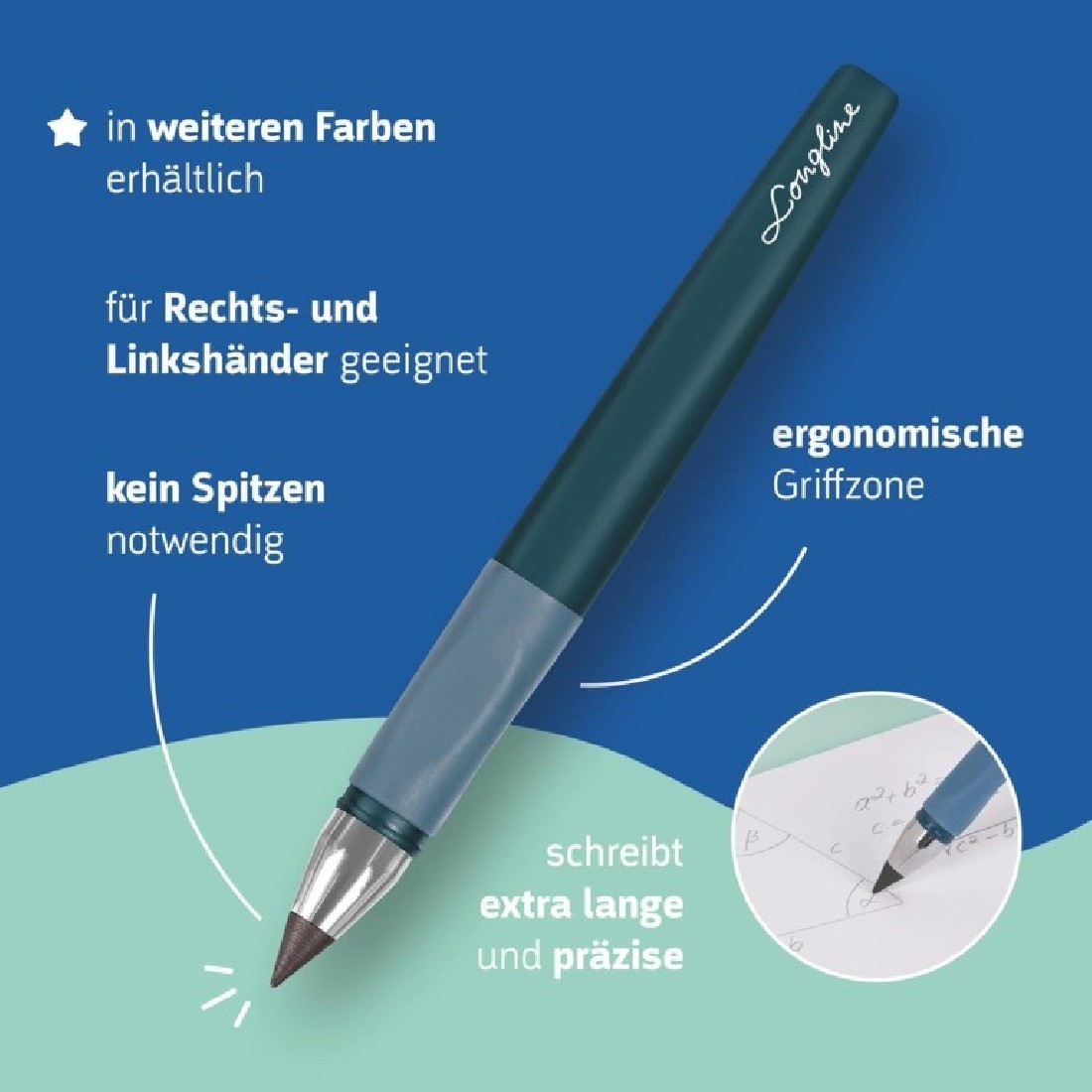 Μολύβι Longline Remove - Σκούρο Μπλέ  2915439 Brunnen