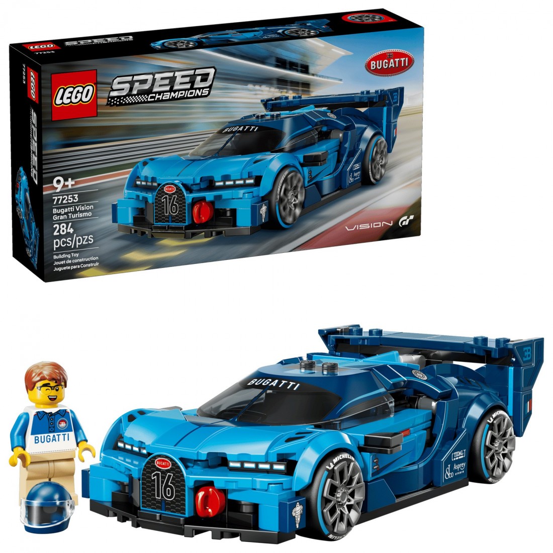 Bugatti Vision GT Hyper Sports Car 77253 Lego Speed Champions