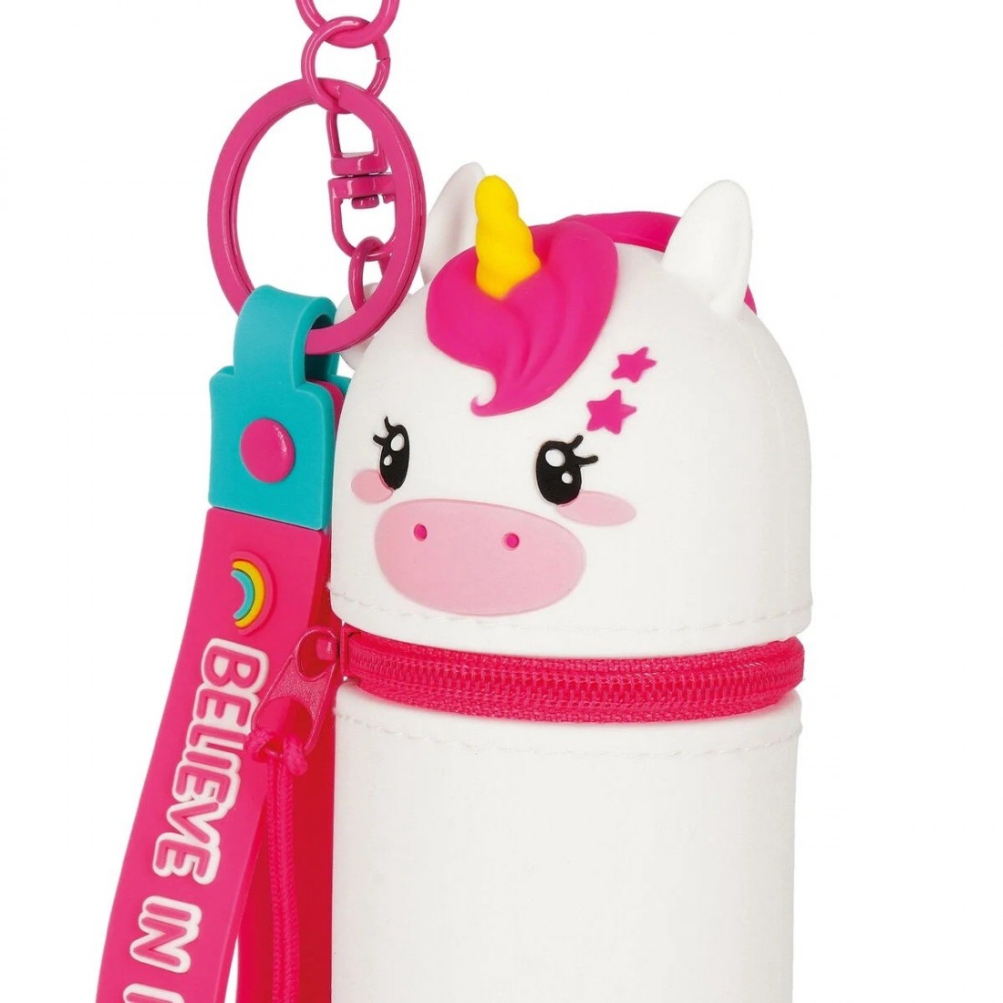 Unicorn Coin Purse with Key Ring - Mini Kawaii-Legami