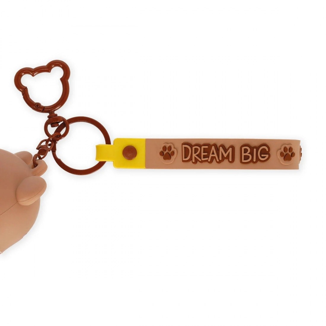 Teddy Bear Coin Purse with Key Ring - Mini Kawaii- Legami