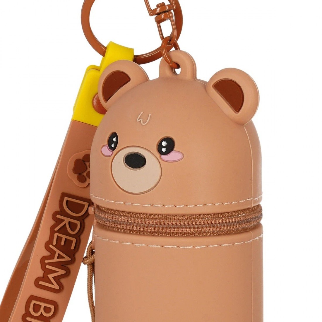 Teddy Bear Coin Purse with Key Ring - Mini Kawaii- Legami