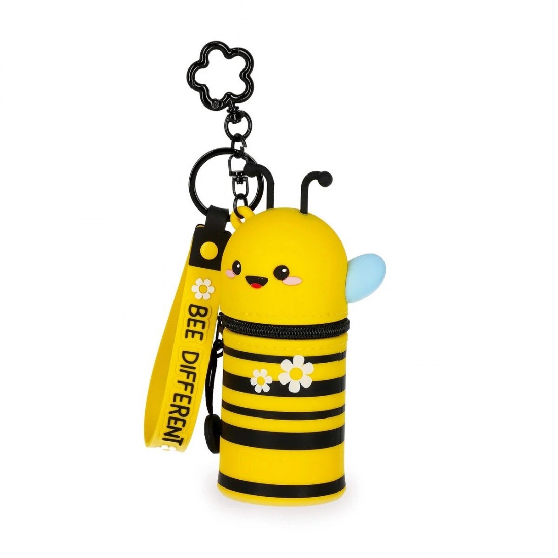 Bee Coin Purse with Key Ring - Mini Kawaii- Legami
