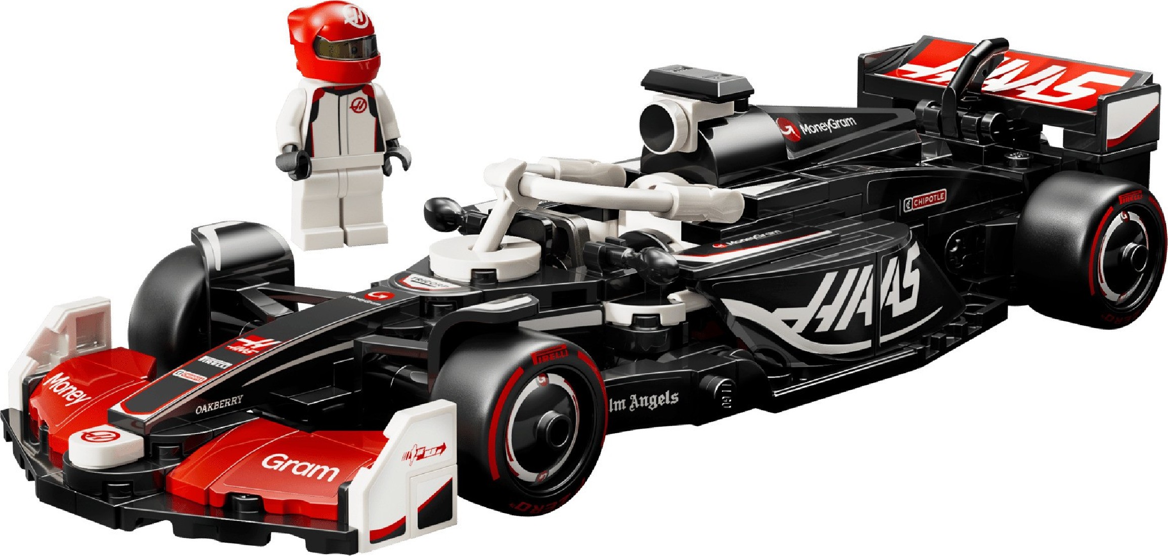 MoneyGram Haas F1® Team VF-24 Race Car 77250 Lego Speed Champions