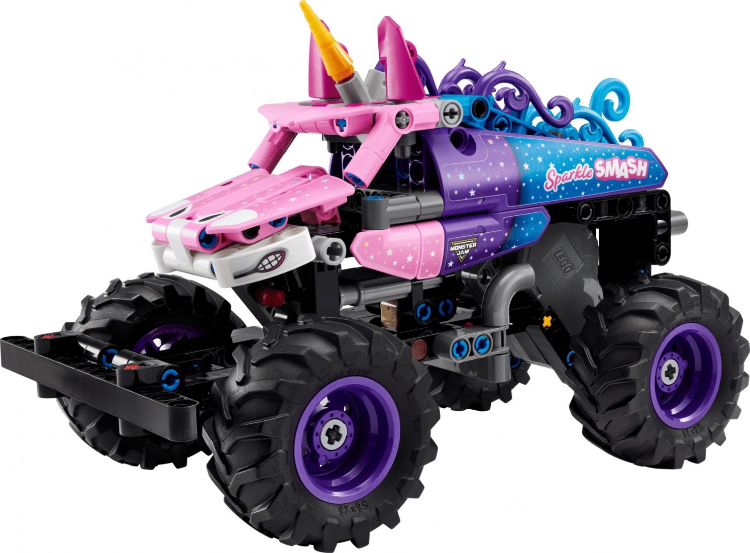 Monster Jam™ Sparkle Smash™ Pull-Back 42220 Lego Technic