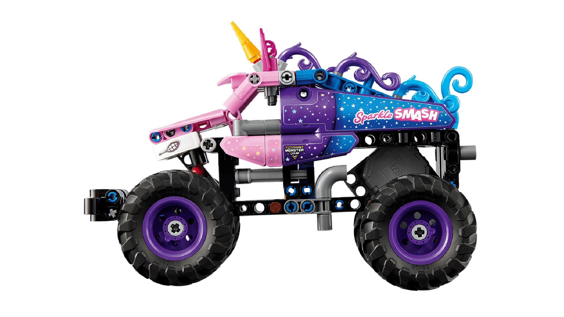 Monster Jam™ Sparkle Smash™ Pull-Back 42220 Lego Technic