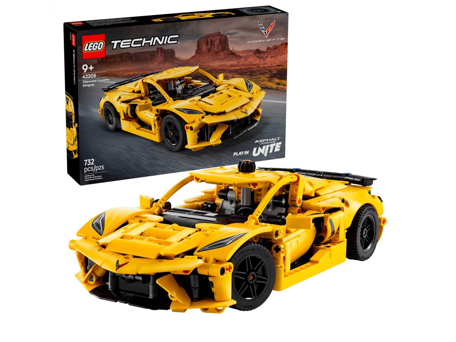 Chevrolet Corvette Stingray 42205 Lego Technic