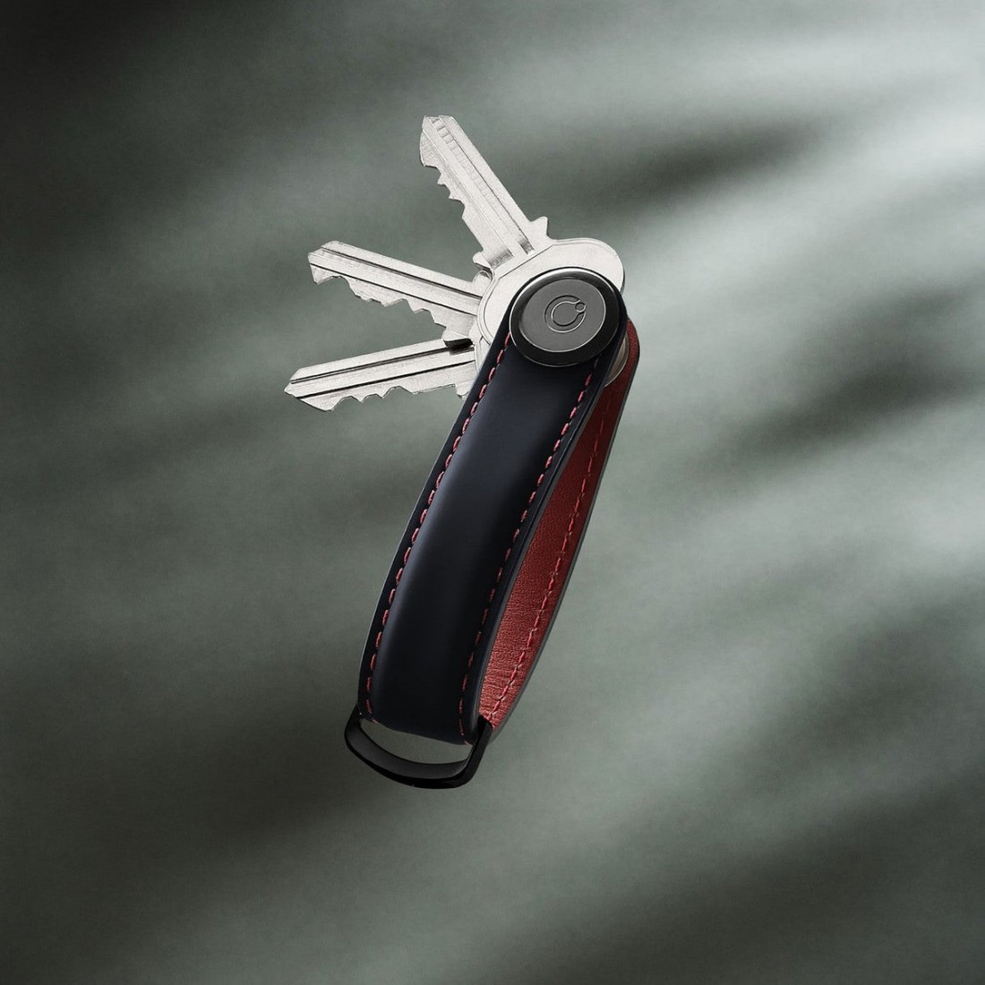 Orbitkey Key Organizer Matte Leather Ember KML2-EMB-101