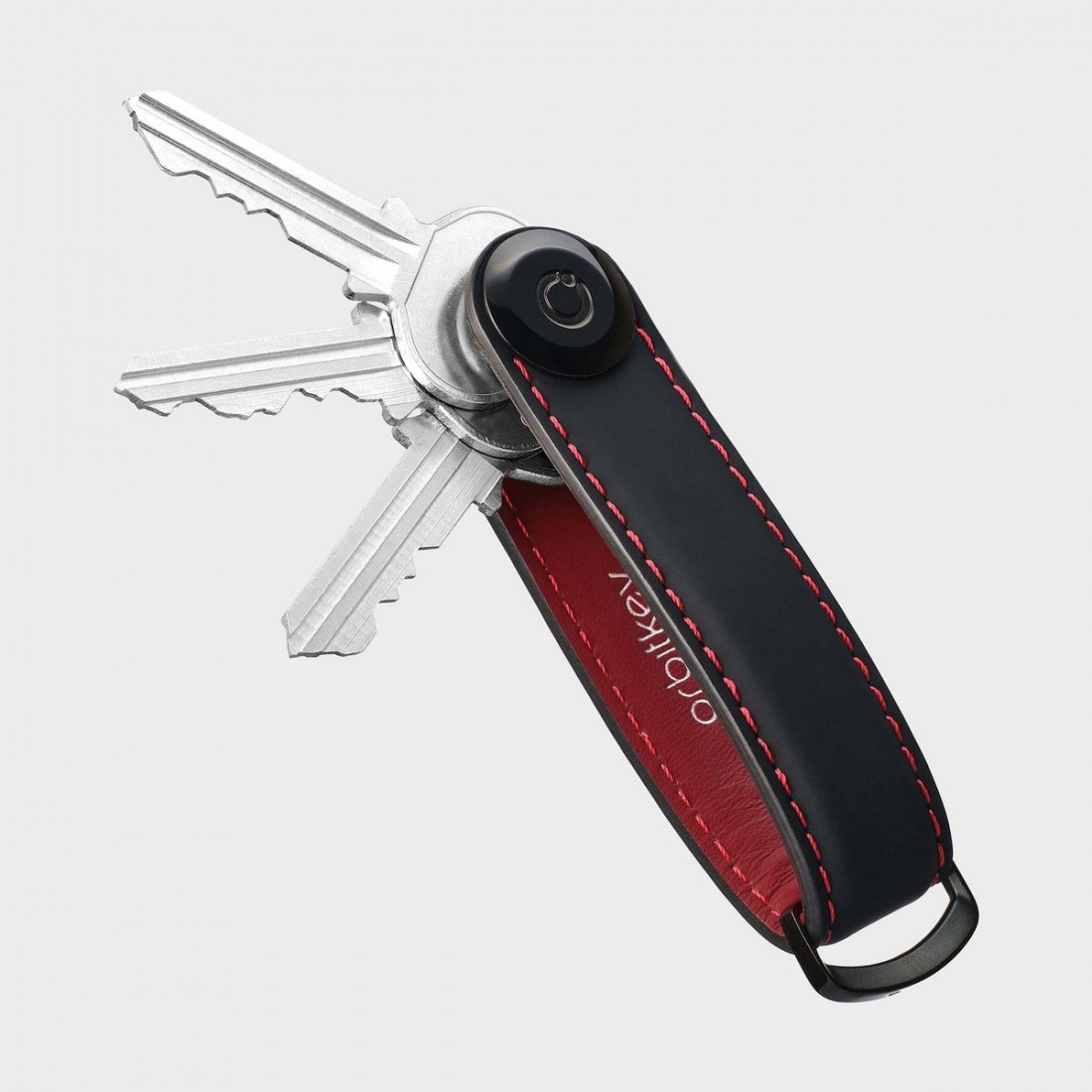 Orbitkey Key Organizer Matte Leather Ember KML2-EMB-101