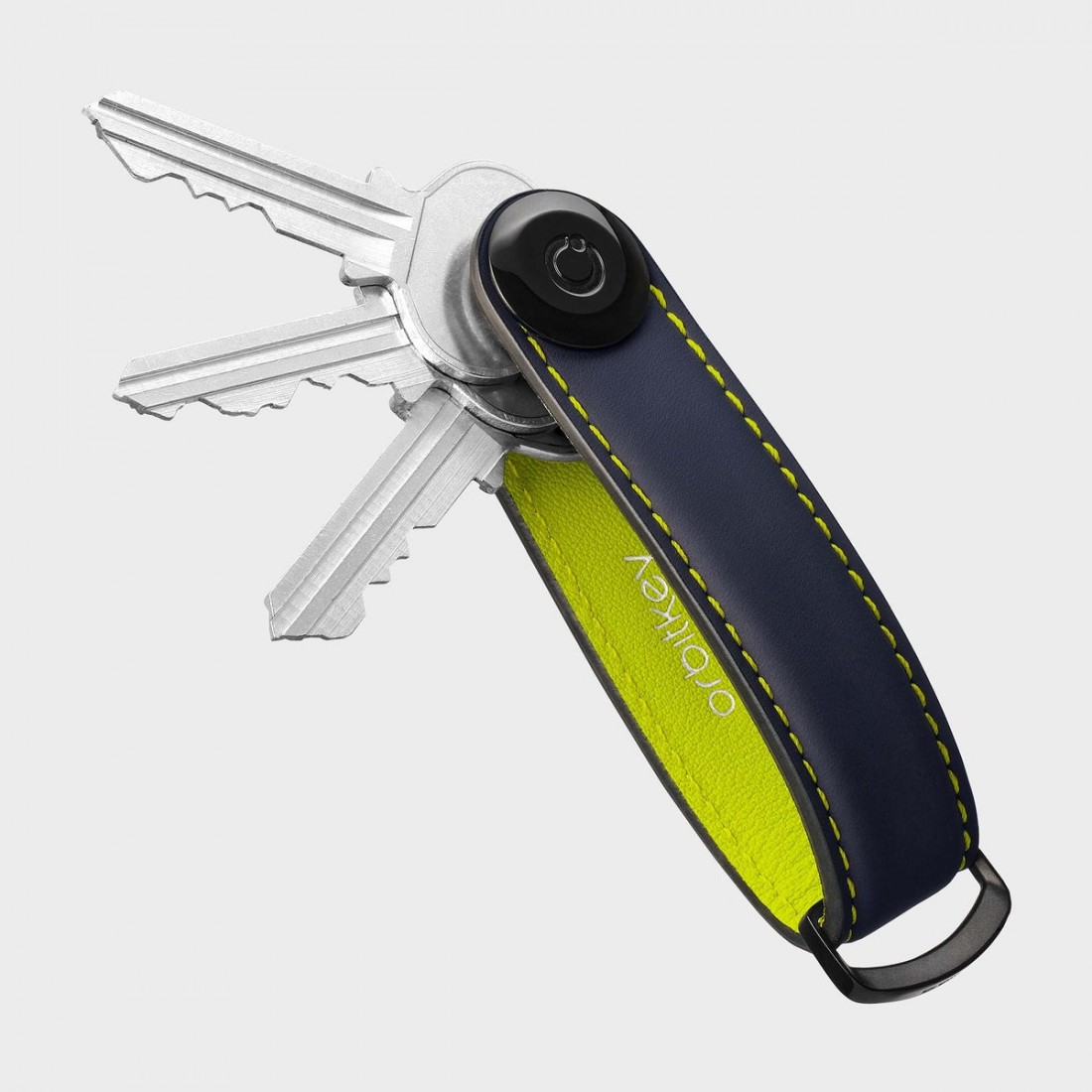 Orbitkey Key Organizer Matte Leather Cyber KML2-CYB-101